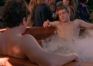 Dawson Creek hot tub scene